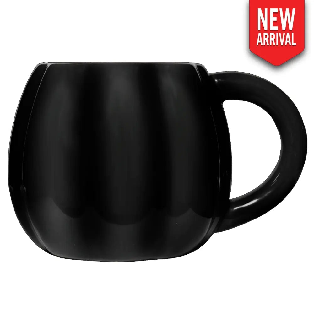 Black Pumpkin 19 oz Figural Coffee Mug - Coffee Mugs