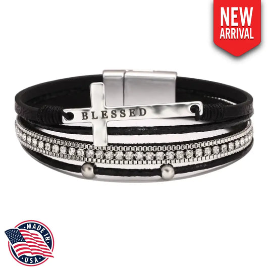 Blessed – Black Bracelet