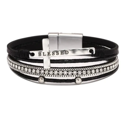 Blessed – Black Bracelet