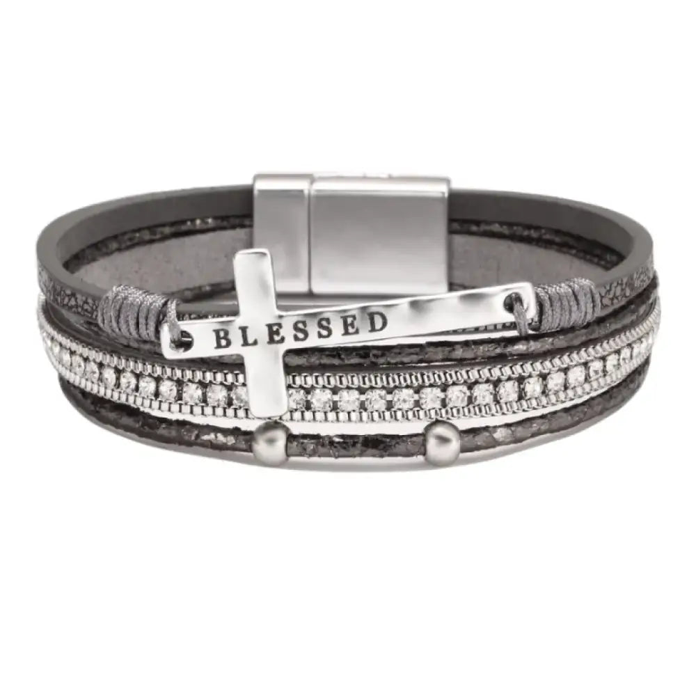 Blessed – Gray Bracelet