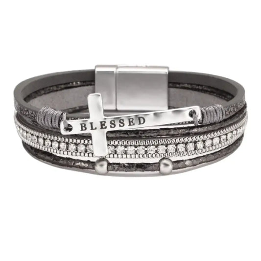 Blessed – Gray Bracelet
