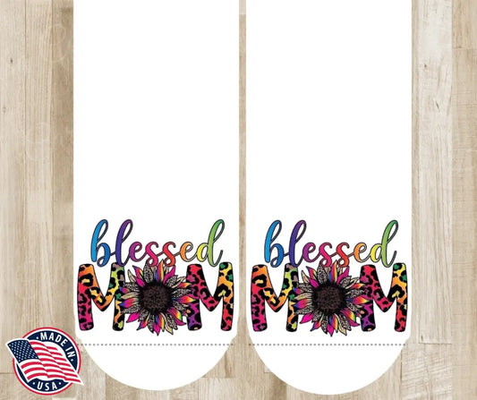 Blessed Mom – Multi Socks