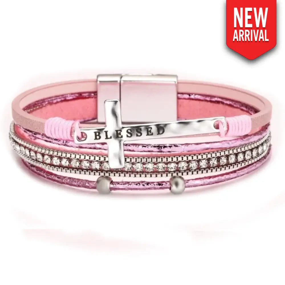 Blessed – Pink Bracelet