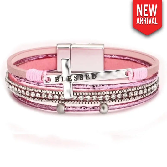 Blessed – Pink Bracelet