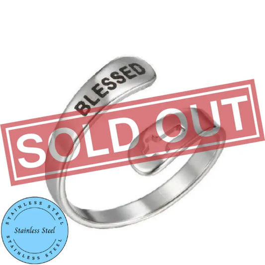 Blessed – Silver Rings