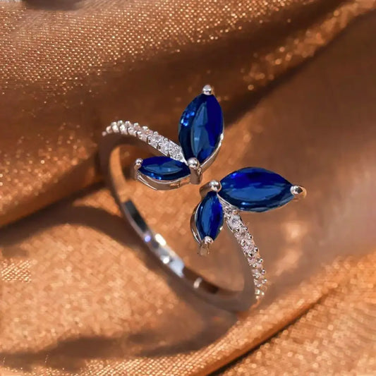 Blessed with Wings – Blue - Rings