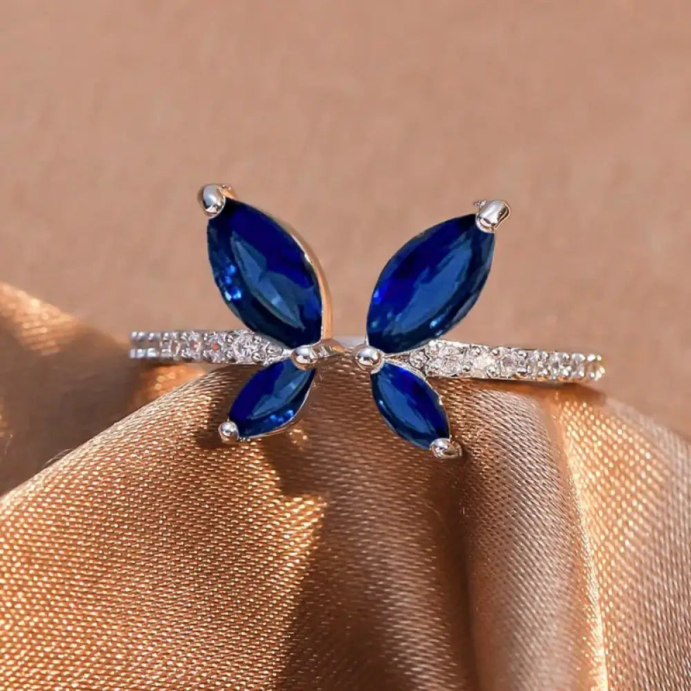 Blessed with Wings – Blue - Rings
