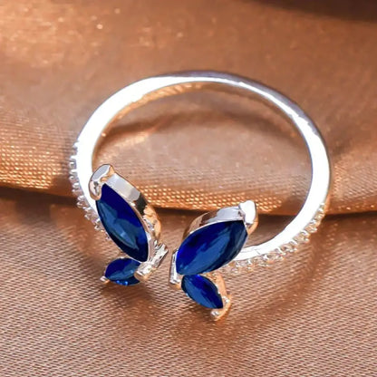Blessed with Wings – Blue - Rings
