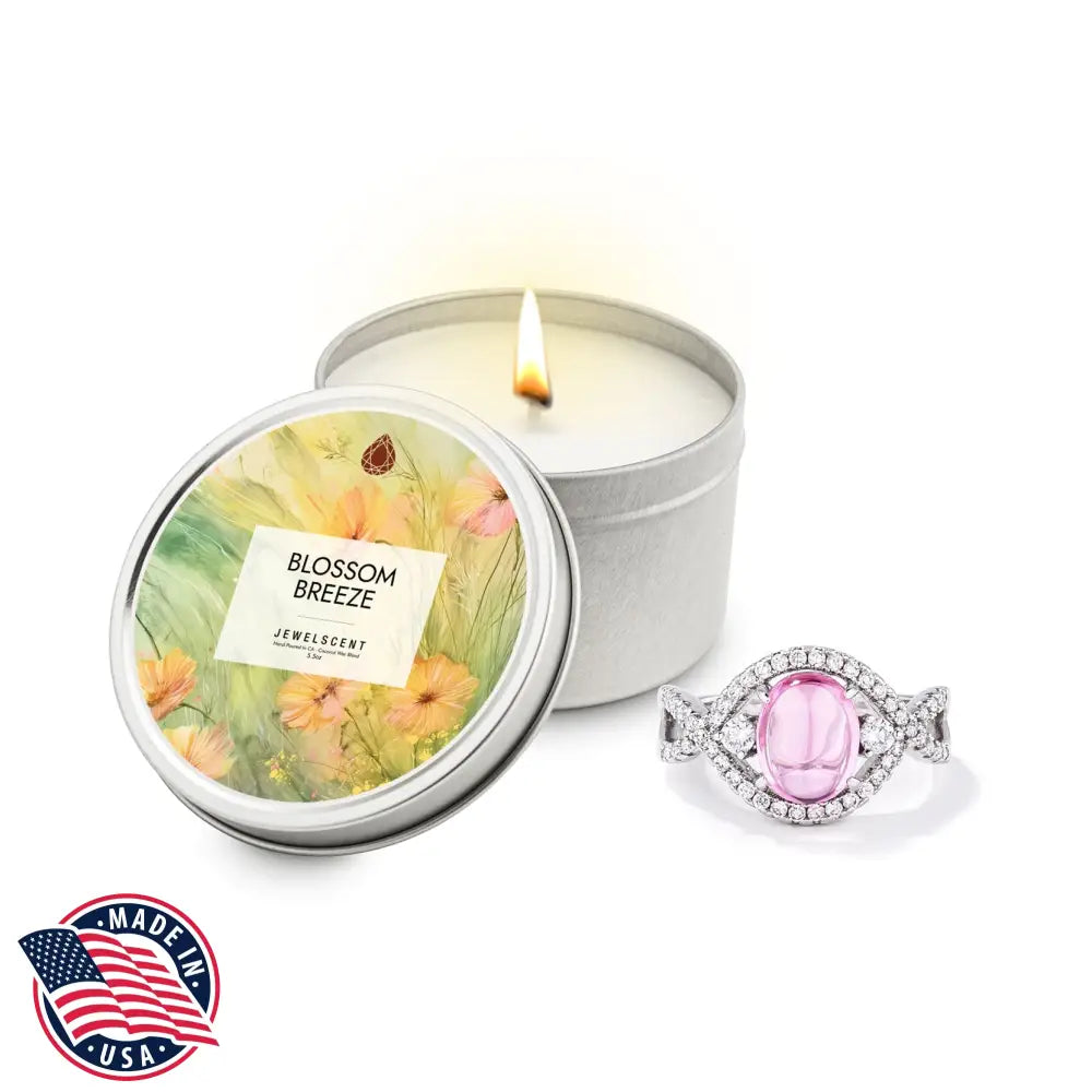 Blossom Breeze Tin Candle Tin