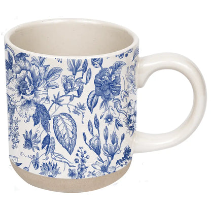 Blue Delft 14 oz Stoneware Coffee Mug Coffee Mugs
