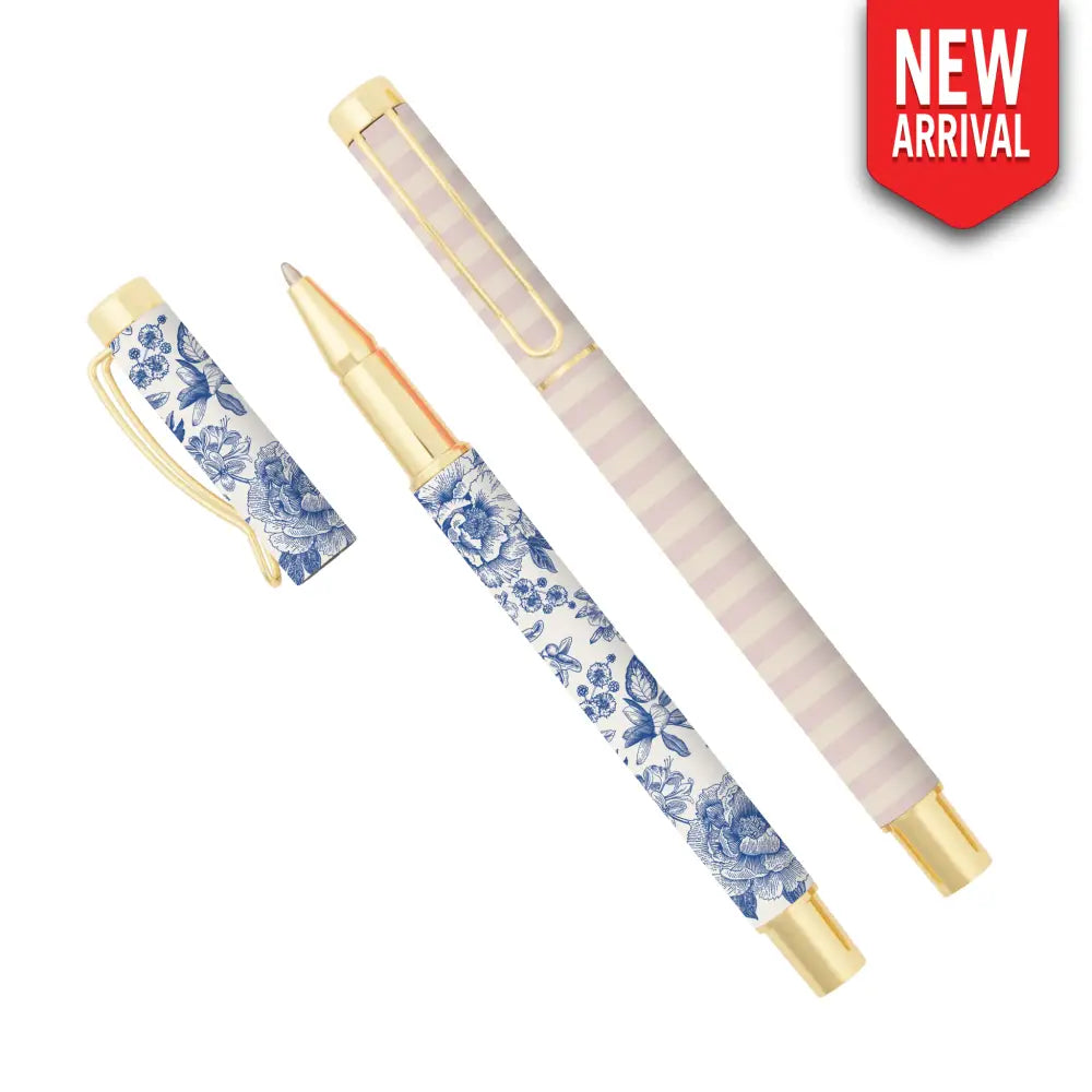 Blue Delft Pen Set - Pens