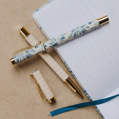 Blue Delft Pen Set - Pens