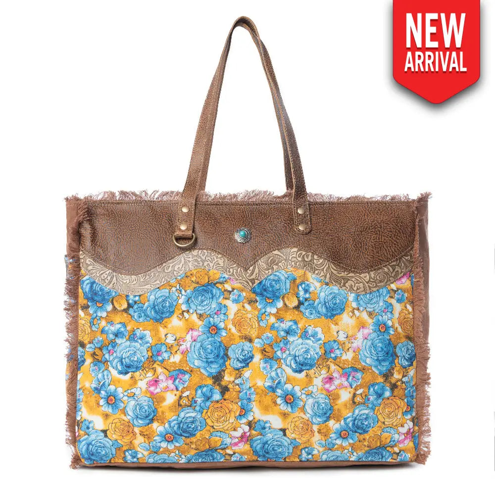 Blue Ridge Blooms Weekender Bag - Bags