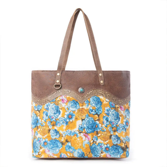 Blue Ridge Blooms Tote Bag - Bags