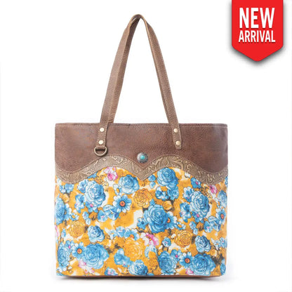 Blue Ridge Blooms Tote Bag - Bags