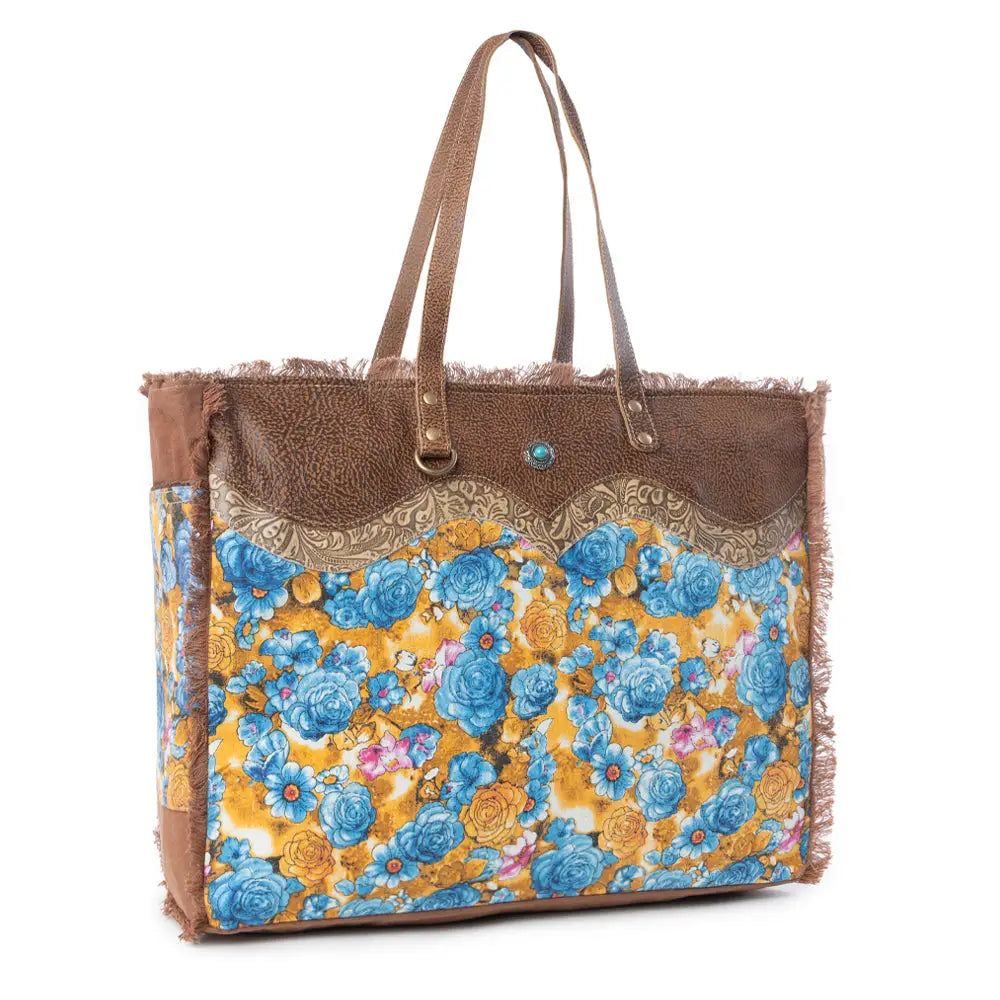 Blue Ridge Blooms Weekender Bag - Bags