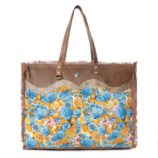 Blue Ridge Blooms Weekender Bag - Bags