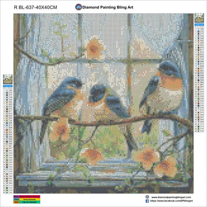 Bluebird Window Serenade - Art & Craft Kits