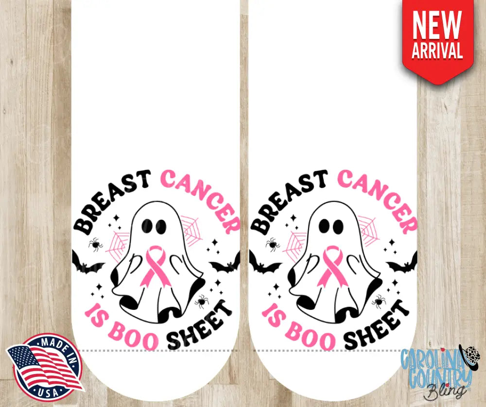 Boo Sheet – Pink Socks