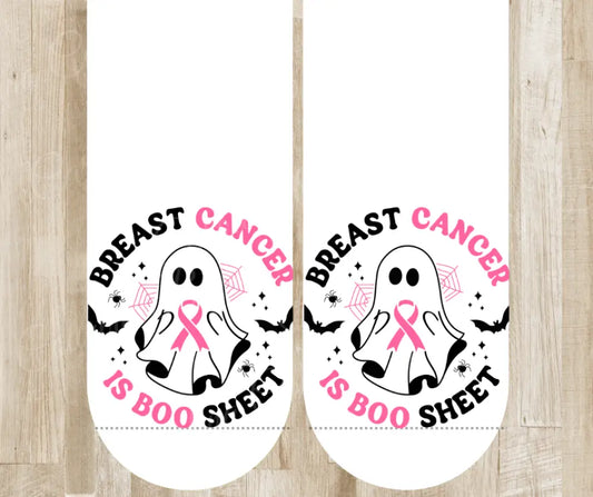 Boo Sheet – Pink Socks