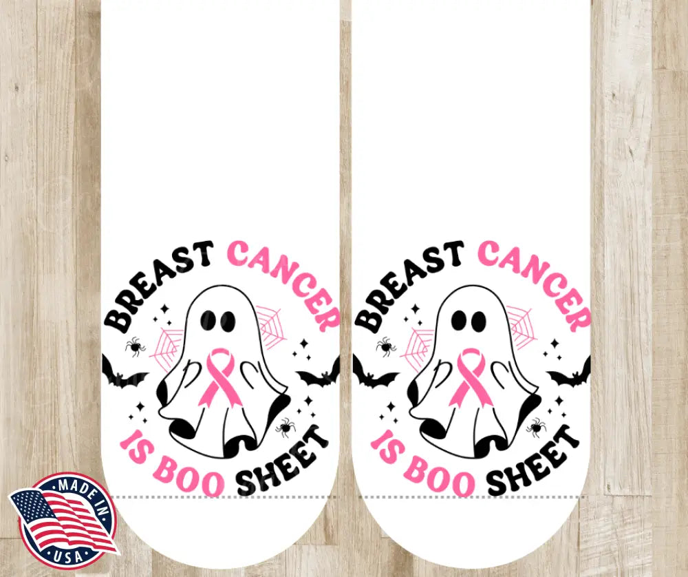 Boo Sheet – Pink Socks