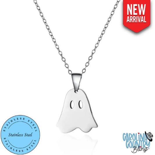 Boo – Silver Necklace