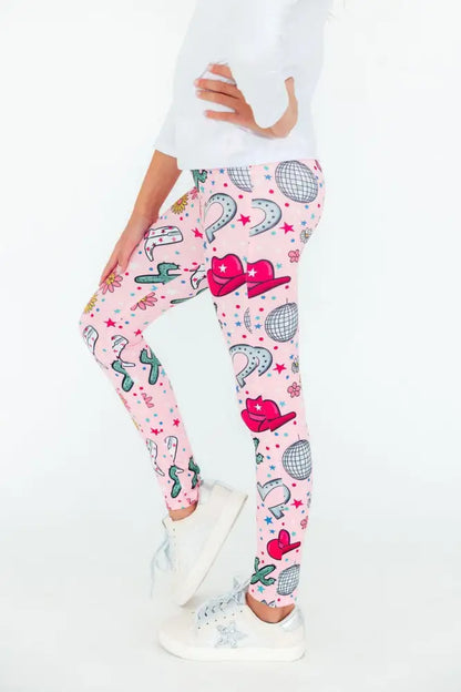 Boots & Bling Leggings - Leggings
