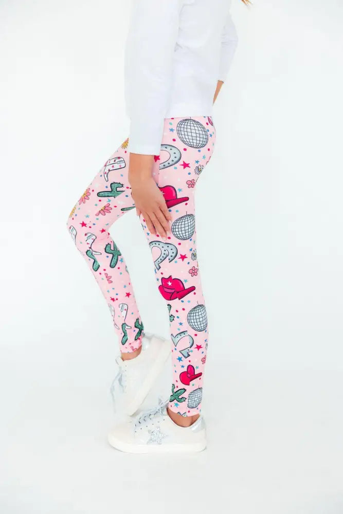 Boots & Bling Leggings - Leggings