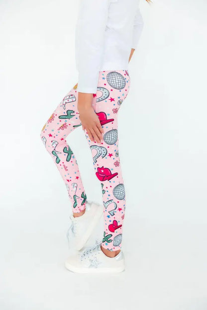 Boots & Bling Leggings - Leggings