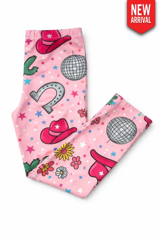 Boots & Bling Leggings - Leggings