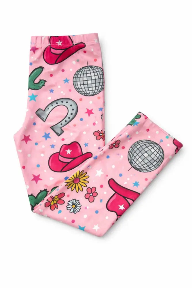 Boots & Bling Leggings - Leggings