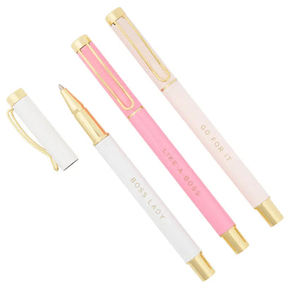 Boss Lady Metal Pen Set - Pens
