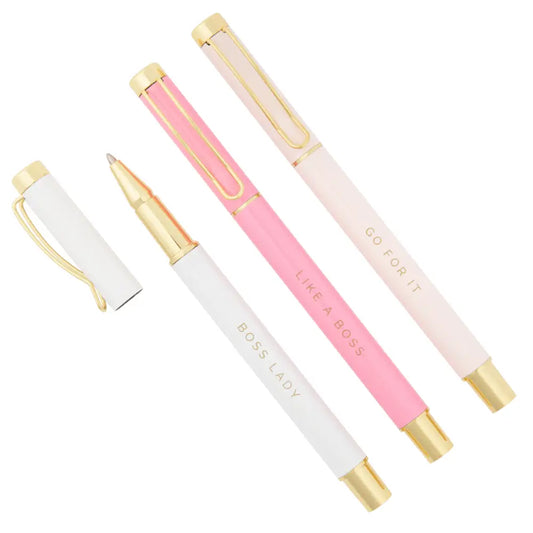 Boss Lady Metal Pen Set - Pens