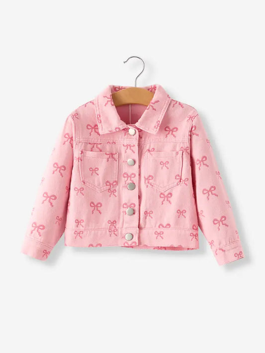Bowtastic - Pink Coat/Jacket