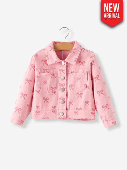 Bowtastic - Pink Coat/Jacket