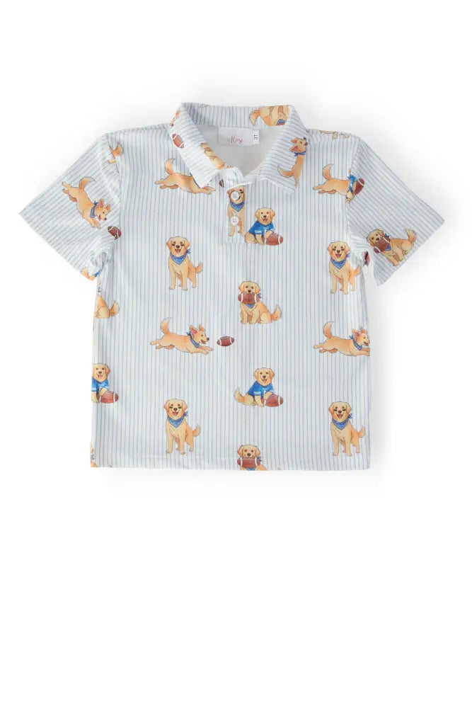 Boys Quarter-Bark S/S Polo - Boys Polo - S/S