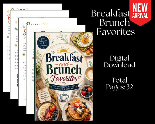 Breakfast & Brunch Favorites - Digital Download