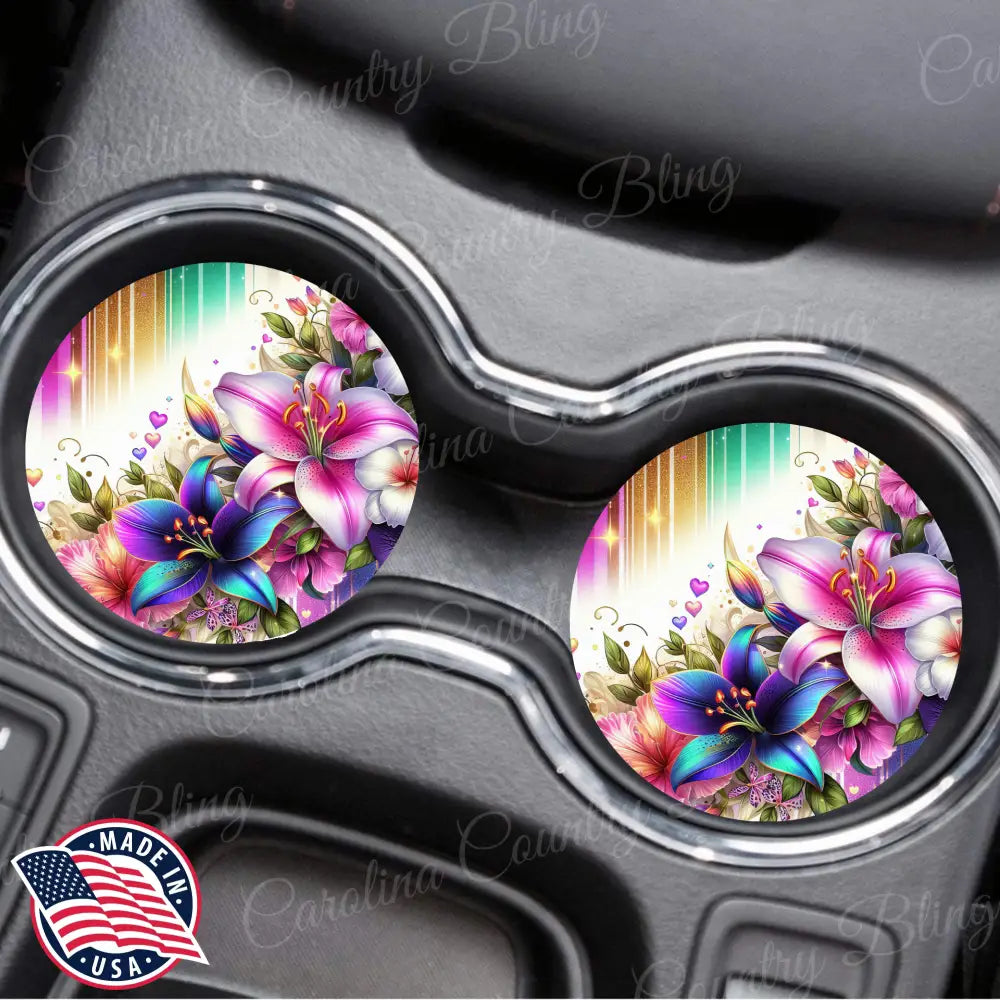 Brighten My Day Multi Car Coaster