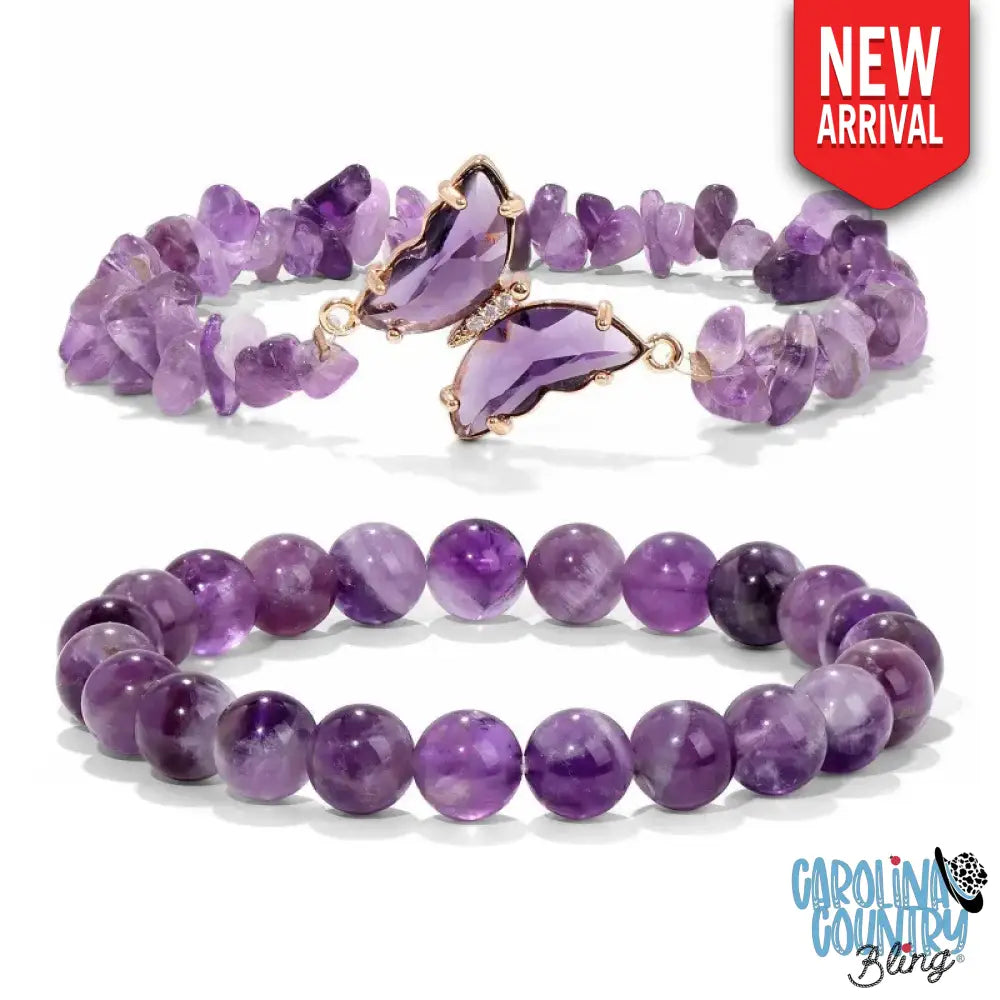 Bringing Delight – Purple Bracelet