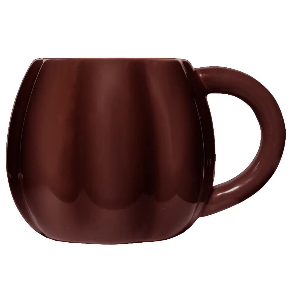 Brown Pumpkin 19 oz Figural Coffee Mug - Coffee Mugs
