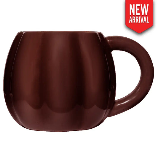 Brown Pumpkin 19 oz Figural Coffee Mug - Coffee Mugs