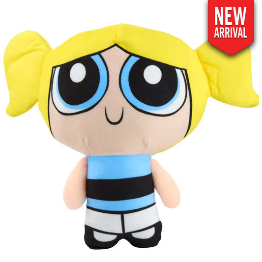 Bubbles - Yellow Dog Toy Squeaky Plush