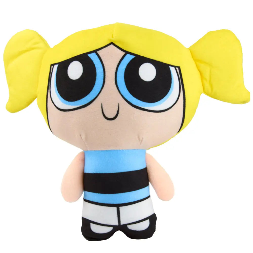 Bubbles - Yellow Dog Toy Squeaky Plush