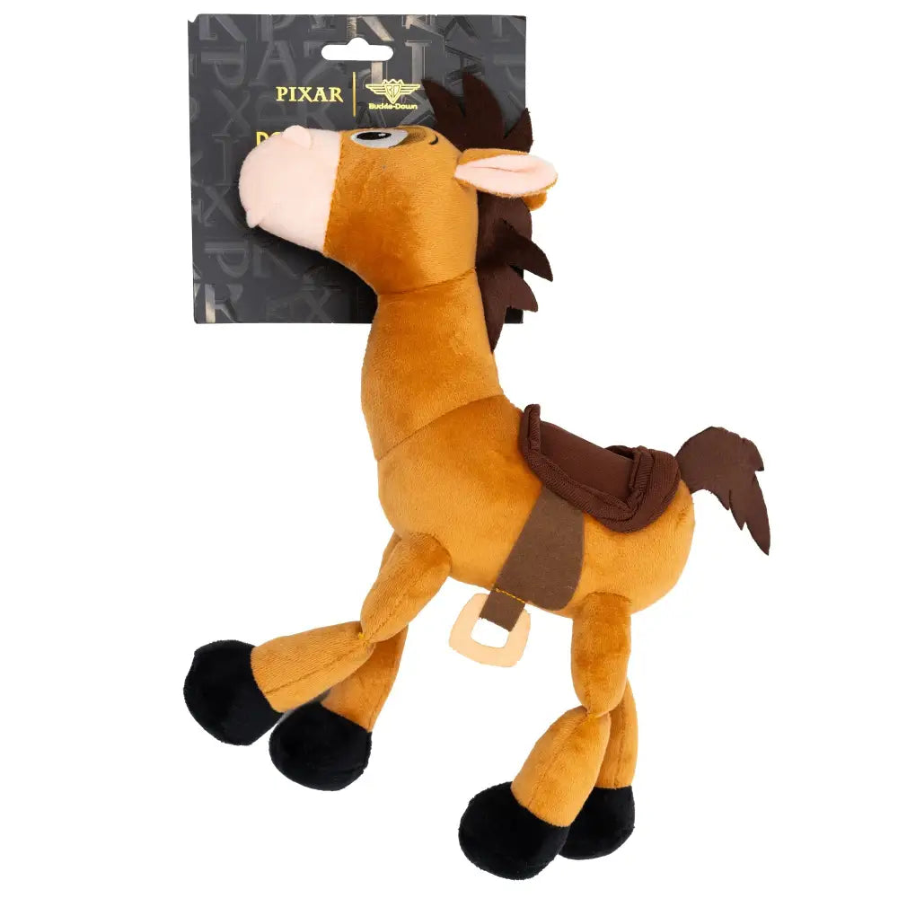 Dog Toy Squeaker Plush - Pixar Toy Story Bullseye Full Body Pose Dog Toy Squeaky Plush