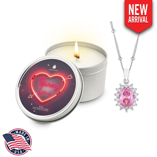Burning Love Tin Candle Tin