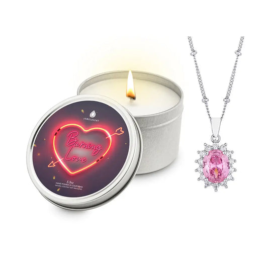 Burning Love Tin Candle Tin