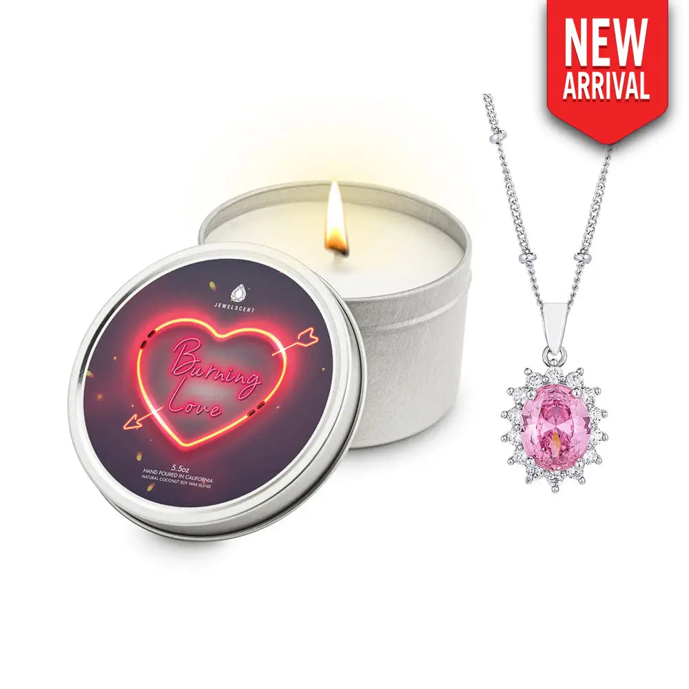 Burning Love Tin Candle Tin