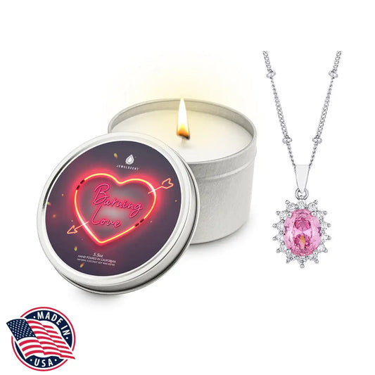 Burning Love Tin Candle Tin