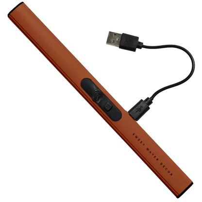 Burnt Orange Electric Lighter - Rechargeable Lighters