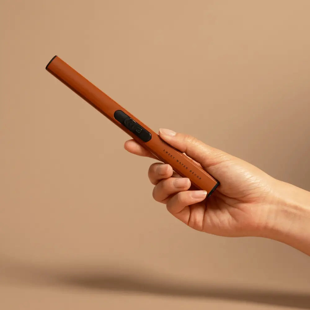 Burnt Orange Electric Lighter - Rechargeable Lighters